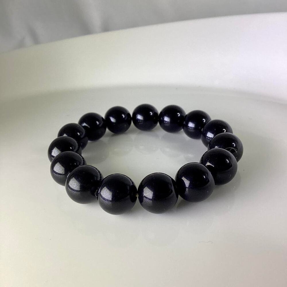Plastic Beads Stretch Bracelet